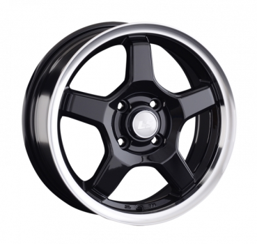 Диски LS Wheels 816 7,0x16 4x100 D60.1 ET45 цвет BKL