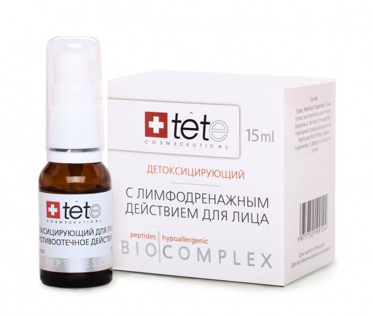 TETe Cosmeceutical Комплексдетокс с лимфодренажным действием 15 мл