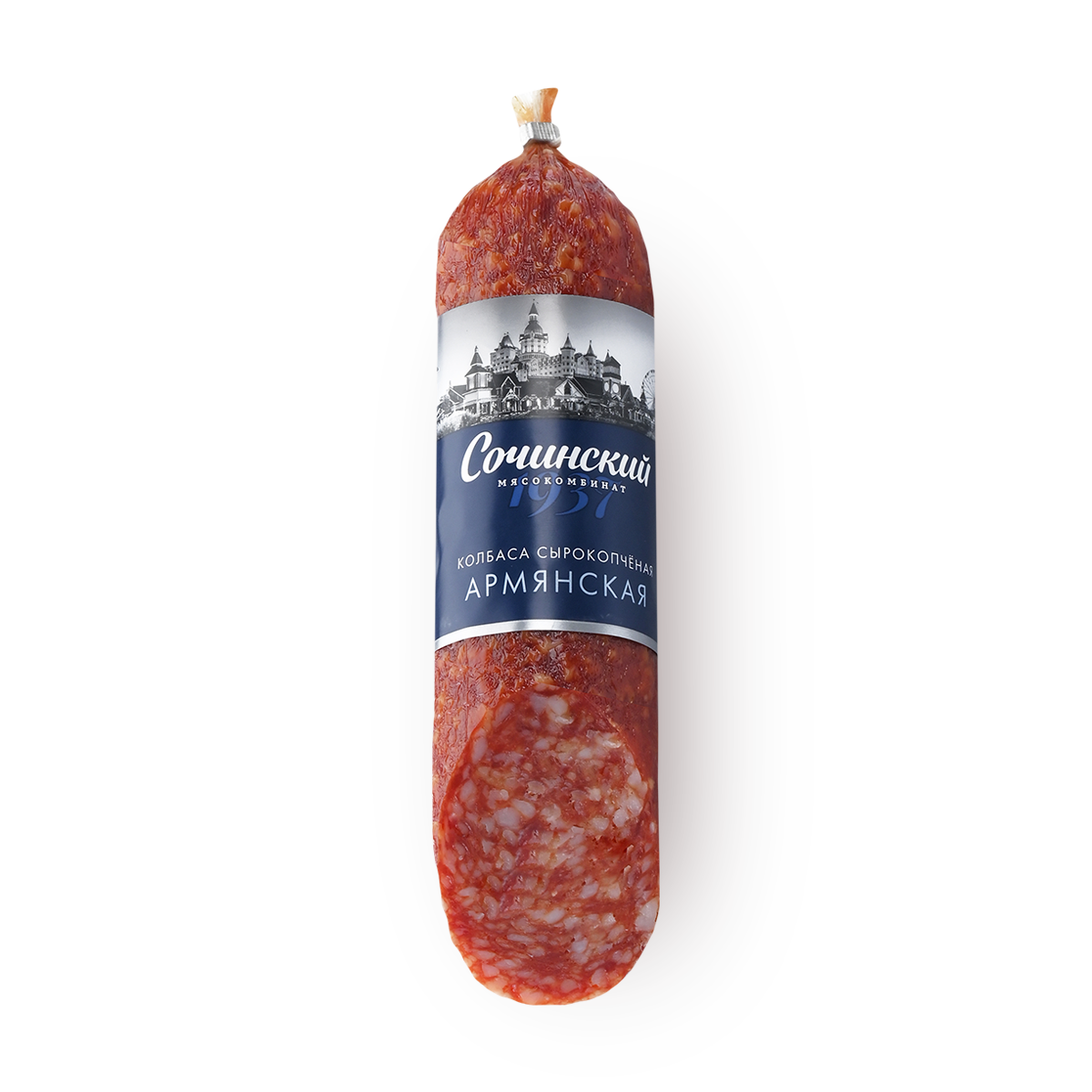 Колбаса Сочинский мясокомбинат "Армянская", сырокопченая, 260 г