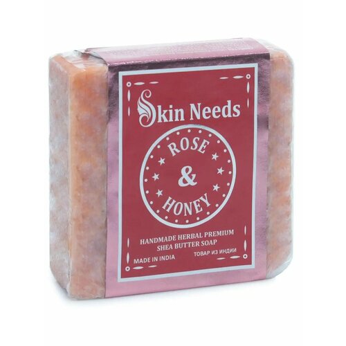 Мыло Роза и Мед с маслом ши 100 г 303₽
