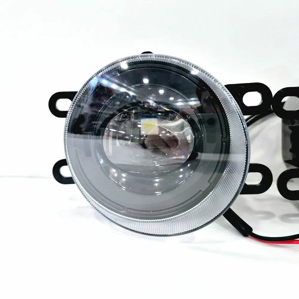 Фары противотуманные, ПТФ LED линзы для Toyota Auris I (2006-2012) (30W, 12V, 6000K) (КОД: 8031.-18) — фото 1