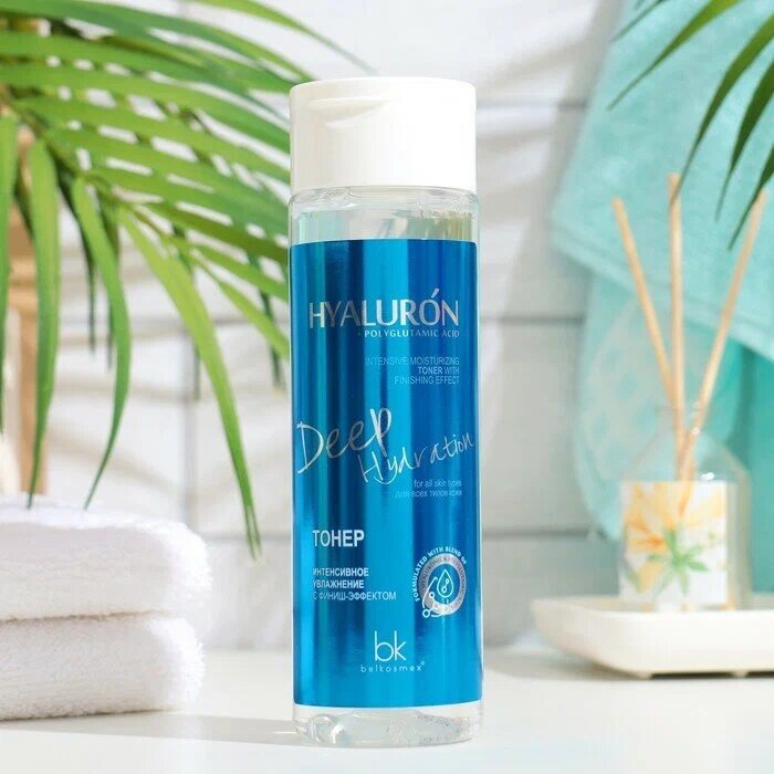 Тонер HYALURON Deep Hydration интенсивное увлажнение с финиш-эффектом 200г, Белкосмекс