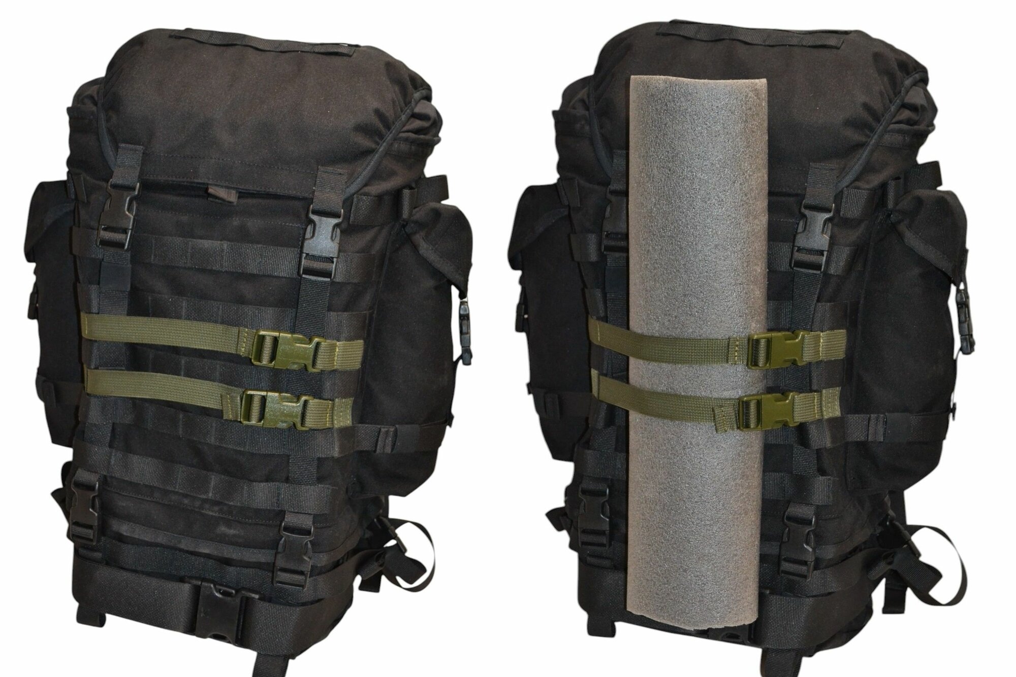 Боковой крепеж универсальный 2шт. оливковый (Воентурснар) — фото 1