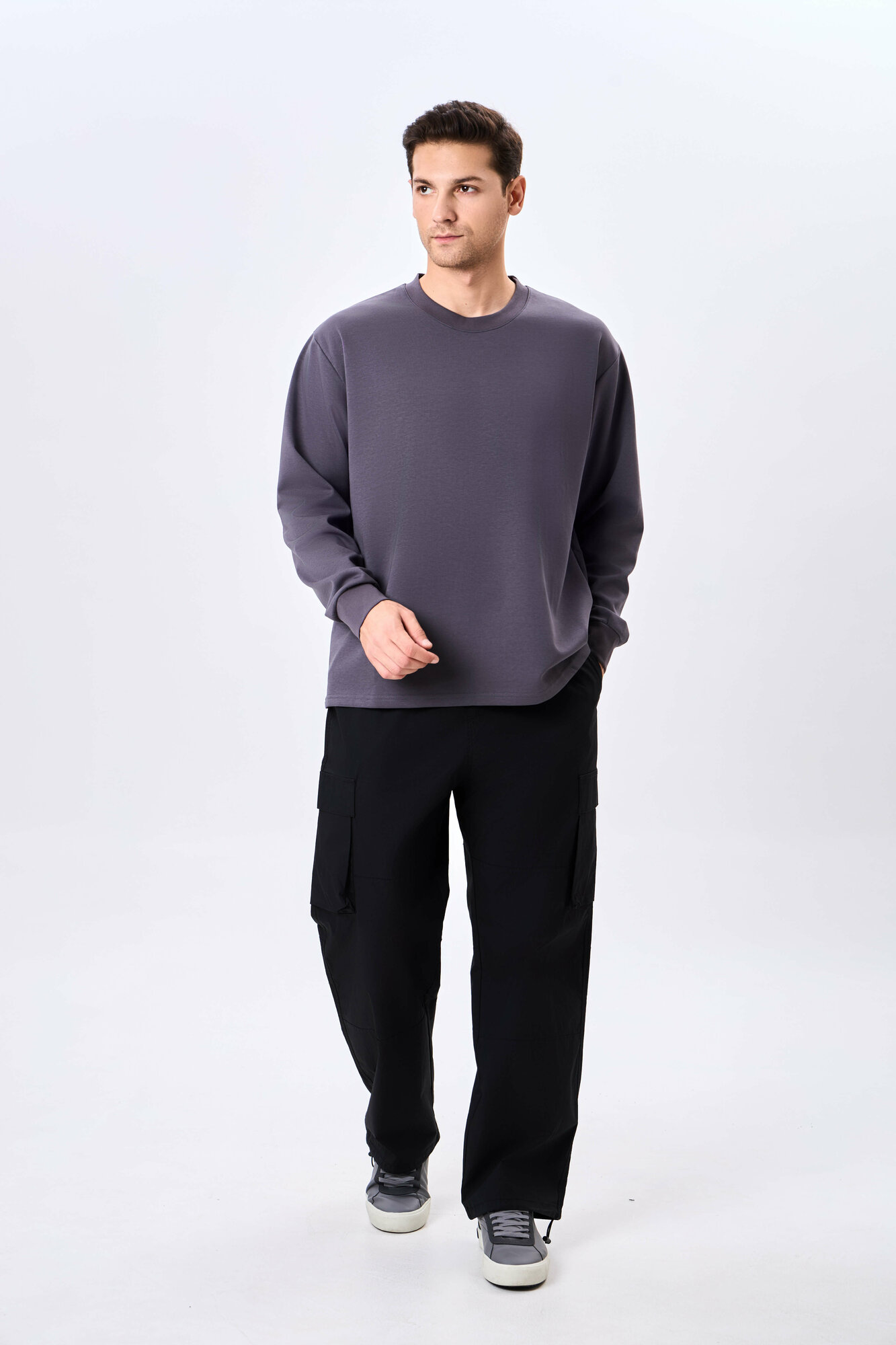 Футболка спортивная TERRA PRO, размер 2XL, dark grey