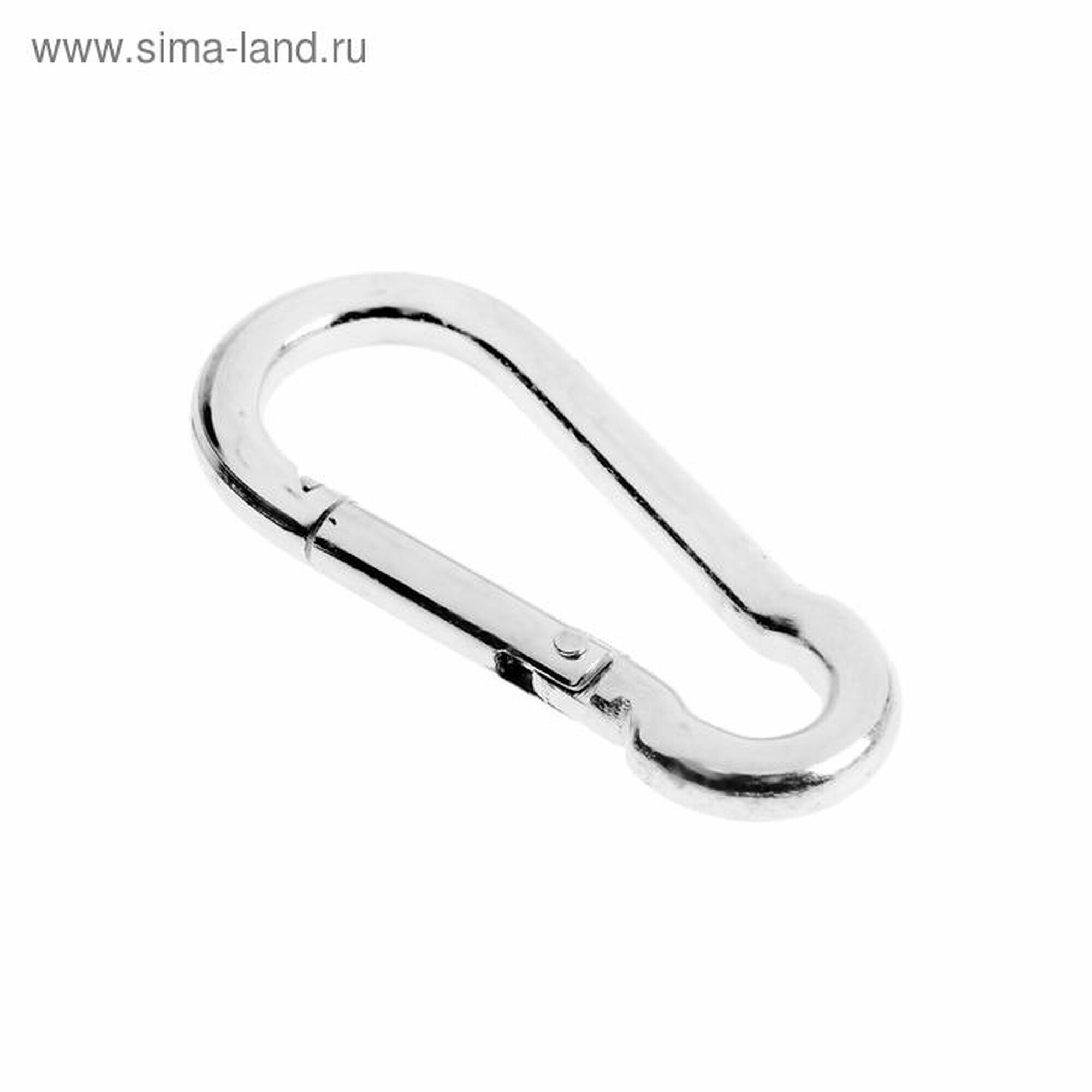 Карабин тундра krep DIN5299С 10х100 мм оцинкованный 1шт.
