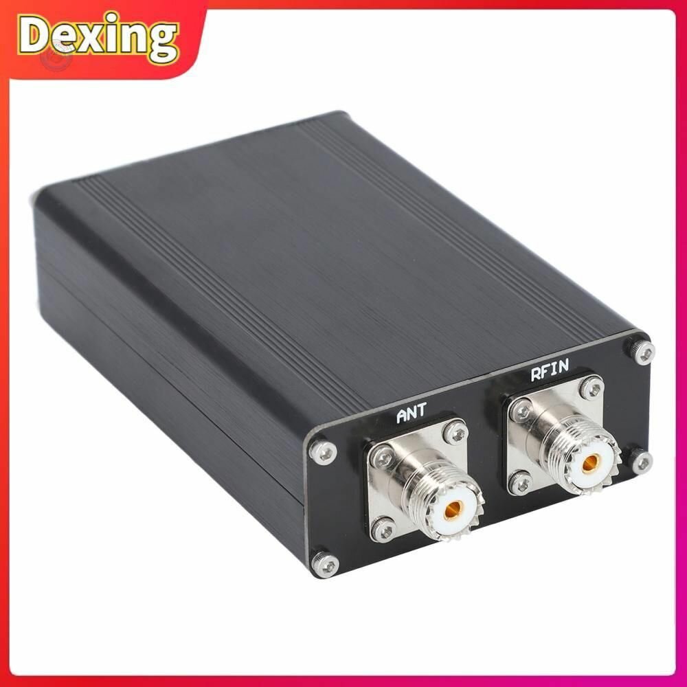 Антенный тюнер ATU 100 Pro+ автоматическая настройка SWR 18-55 МГц измерение мощности до 150 Вт OLED-дисплей алюминиевый корпус встроенный Li-ion аккумулятор USB-зарядка