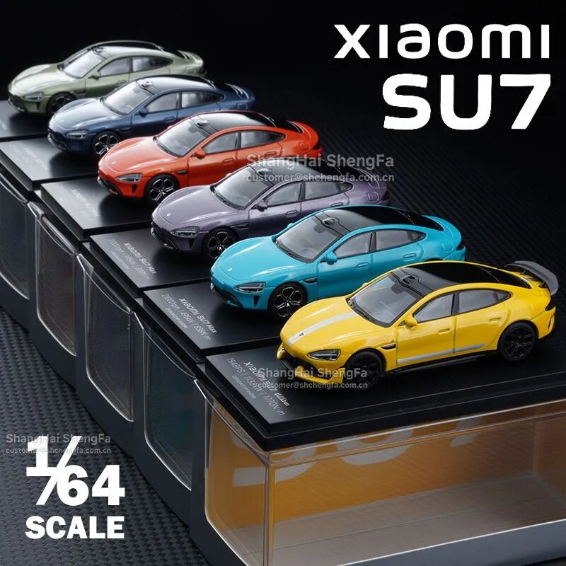 Картинки Миниатюрная модель автомобиля из литого металла SU7 Ultra YU7 модель автомобиля Игрушки 1:64 XIAOMI MI SU7 Ultra YU7