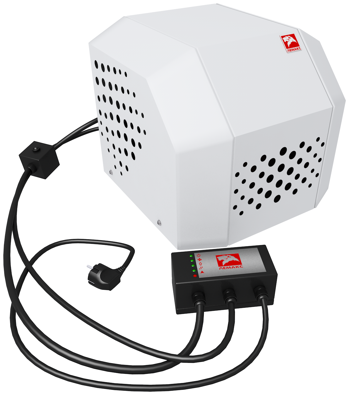 Турбонасадка Лемакс Comfort SE S (d100 для котлов от 75 до 10 кВт в комплекте с проводом)