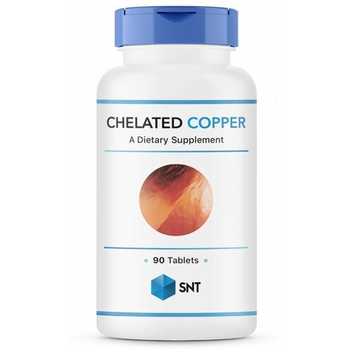 Медь SNT | Swiss Nutrition Chelated Copper 2,5 мг 90 таблеток