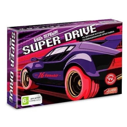 Игровая приставка 16bit Super Drive Racing