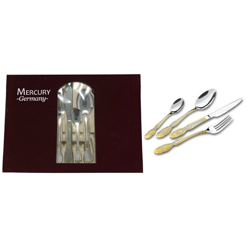 Набор столовых приборов Mercury Haus 24 предмета MC-6176 Герб