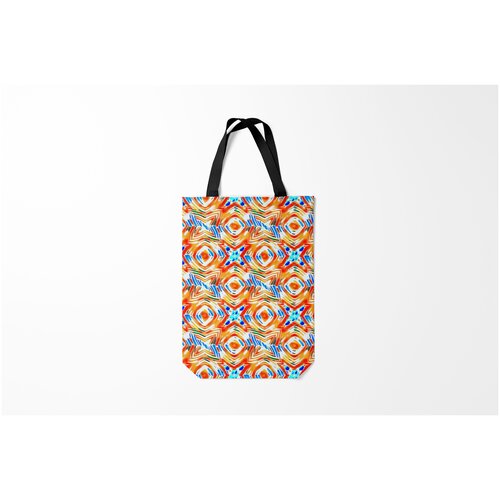 фото Сумка-шоппер / 31х42 см / популярные иллюстрации / узоры летний абстрактный узор burnettie