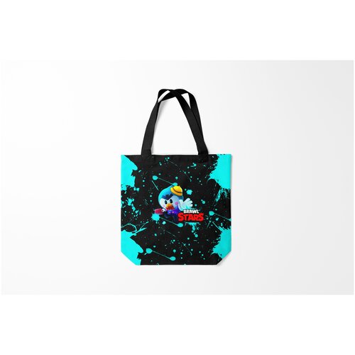 фото Сумка-шоппер / 40х40 см / геймерам / brawl stars mr.p burnettie