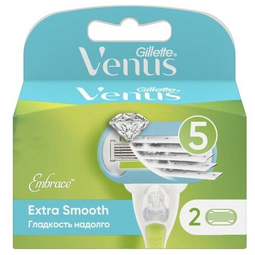 Сменные кассеты Gillette Venus Embrace, 2 шт.