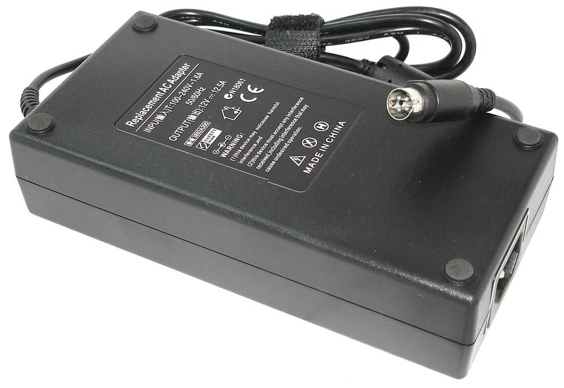 Блок питания для монитора и телевизора LCD 12V 125A 4Pin OEM 214800₽