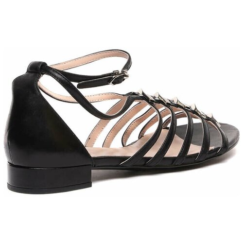 фото Basconi 11204bc сандалии женский черный+натуральная кожа