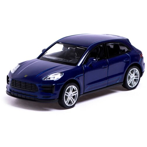 Машинка Автоград Porsche Macan S, 7152971/7152972 1:32, 11 см, синий