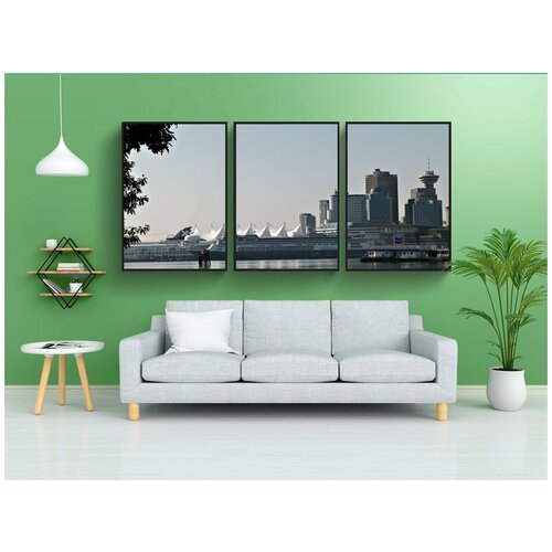 фото Набор модулных постеров для интерьера "ванкувер, канада место, тихоокеанский" 60x90 см. в тубусе, без рамки lotsprints