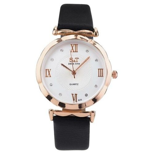 фото Часы наручные женские "сит", d:3,6 см, микс s&t