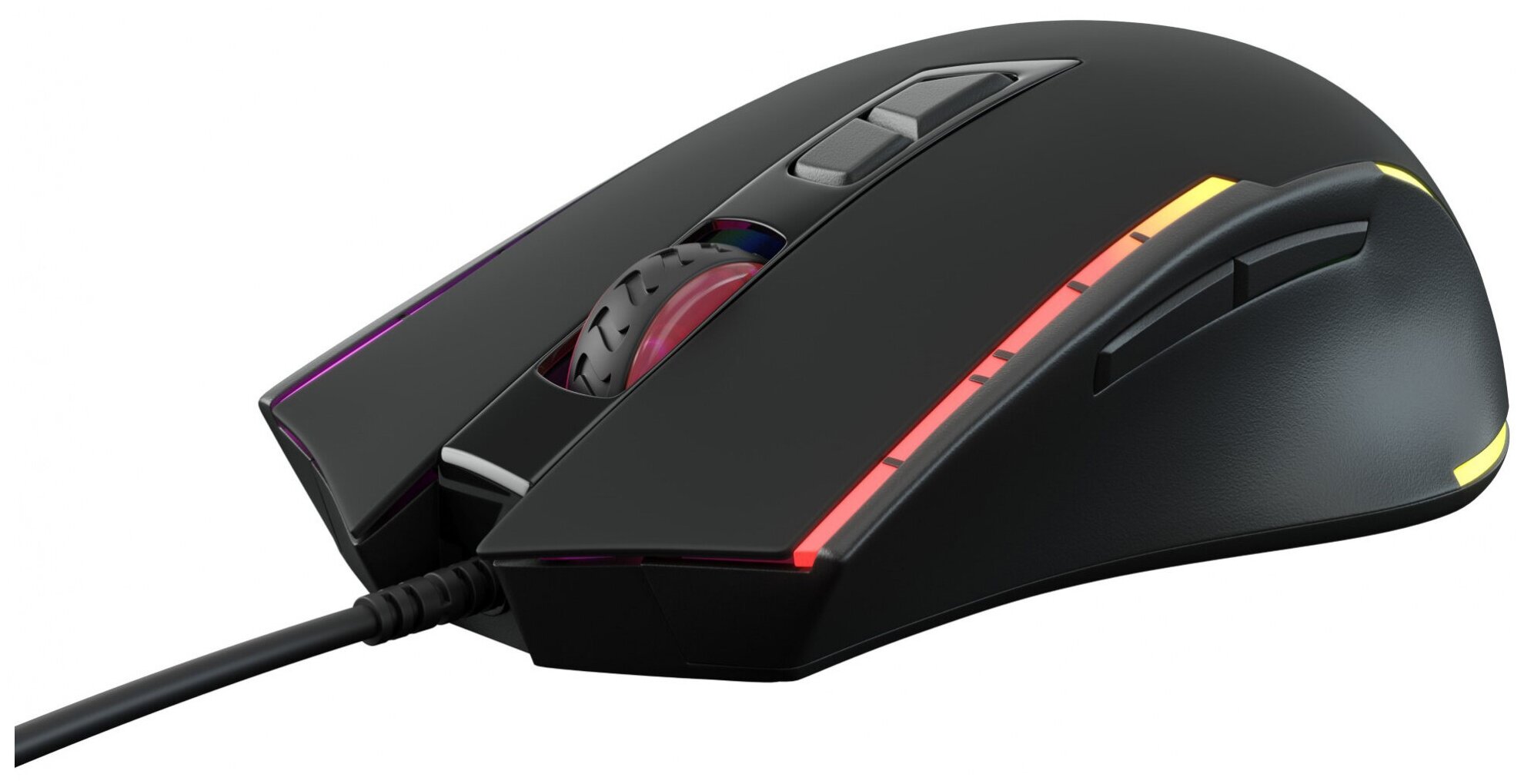 Мышь Оклик GMNG 950GM черный оптическая 7200dpi USB 8but