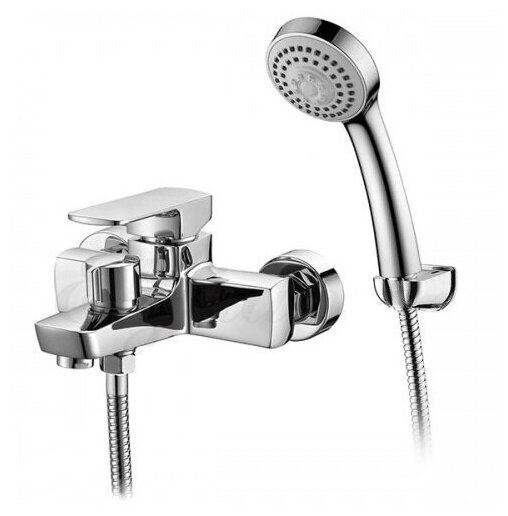 Смеситель для ванны Elghansa 2322225-New с душевым комплектом, хром