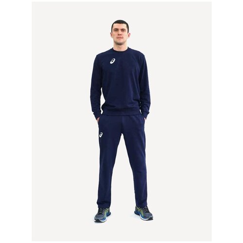 Костюм спортивный ASICS, размер M, синий костюм спортивный man knit suit 156855 0891 размер s