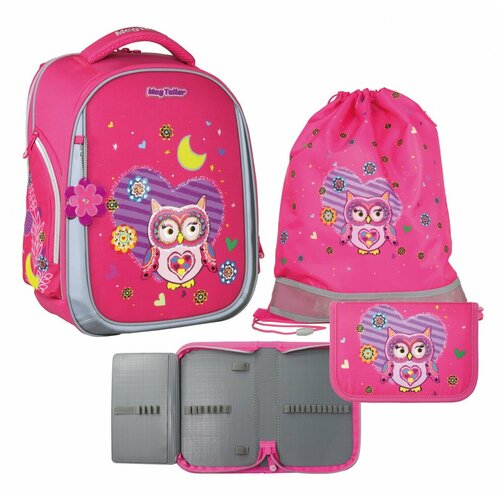 фото Рюкзак школьный magtaller ünni, owl, с наполнением