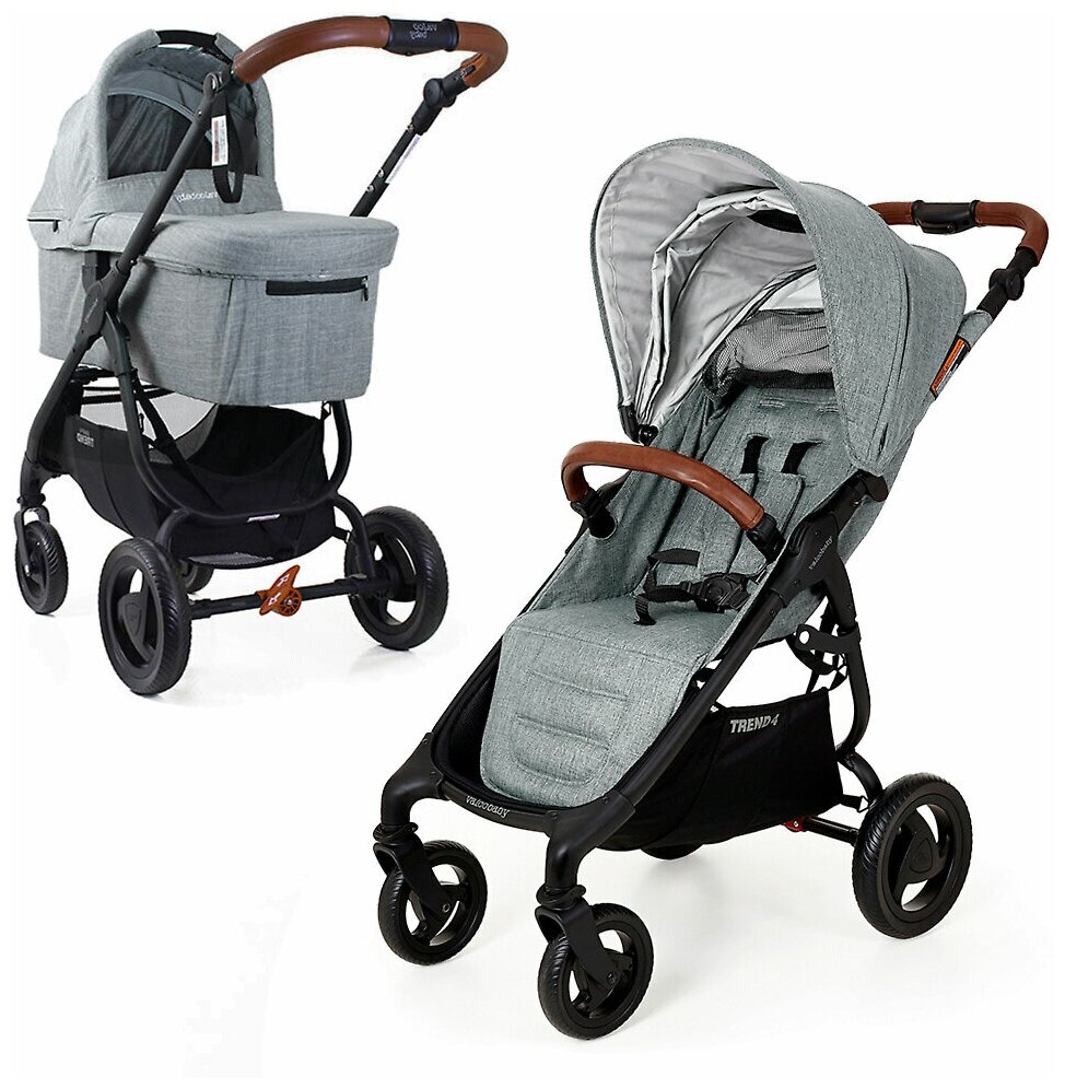 Коляска 2в1 Valco Baby Snap 4 Trend, цвет Grey Marle