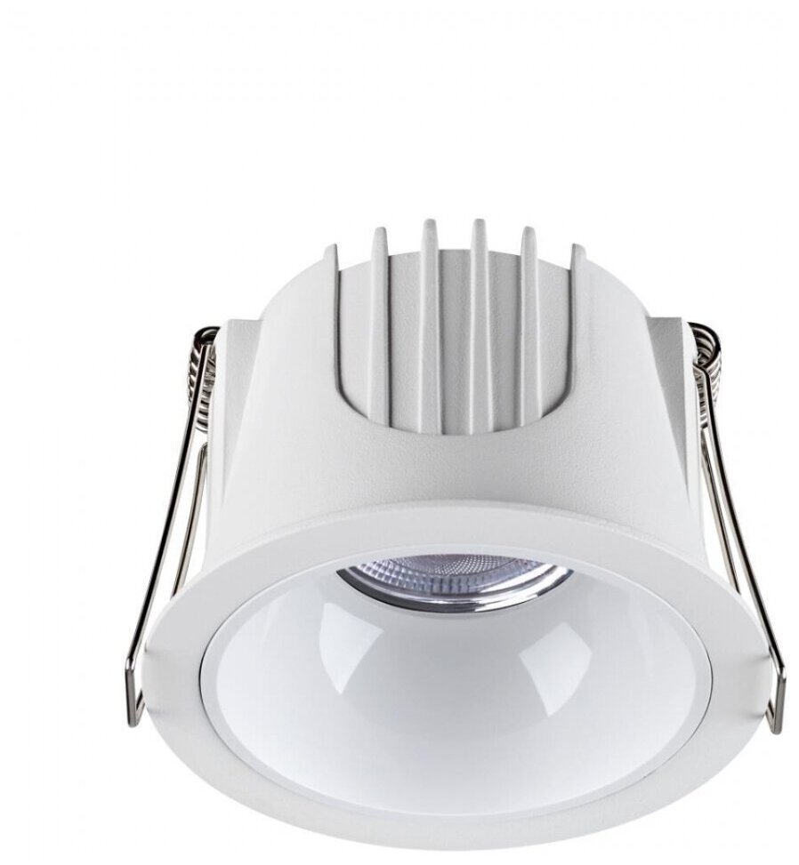 NOVOTECH 358690 SPOT NT21 207 белый Светильник встраиваемый светодиодный IP20 LED 4000К 10W 100-265V KNOF