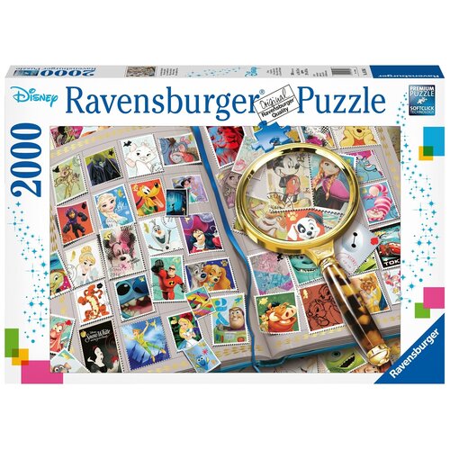 фото Пазл ravensburger альбом с марками с героями disney 2000 элементов