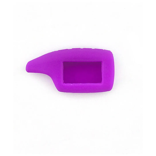 Чехол силиконовый Gcar для брелков Scher-Khan Magicar 5, 6, цвет фиолетовый