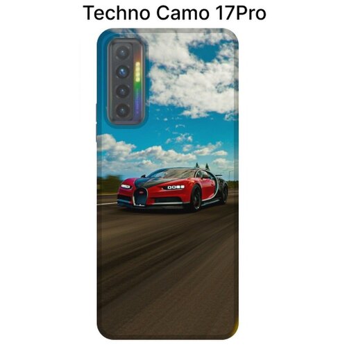 Чехол-накладка с принтом для Тecno Самоn 17 Pro