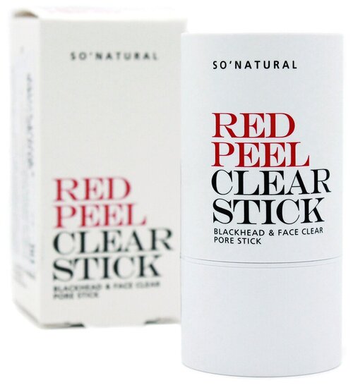 Cкатка-стик для очищения пор SONATURAL Red Peel Pore Clear Stick, 23 гр