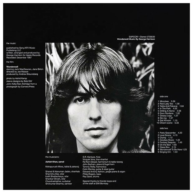 George Harrison George Harrison - Wonderwall Music Beatles - фото №2