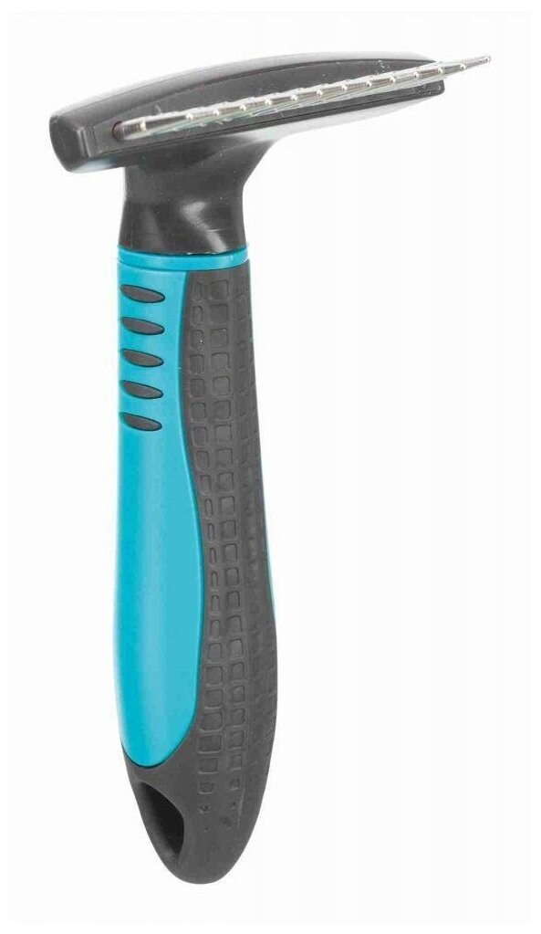 Расчёска-грабли с крутящимся переменным зубом, 10х15 см (Trixie 23793)