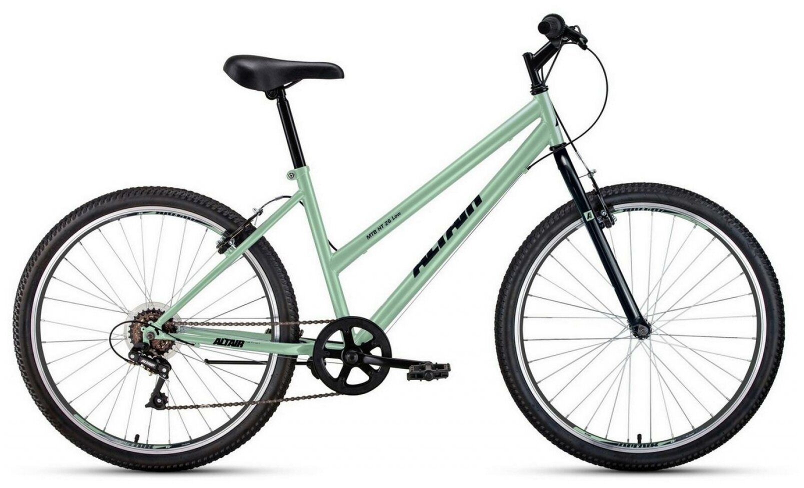 Велосипед горный Altair MTB HT 26 low 2021 рост 17'' темно-синий/розовый RBKT1M166006