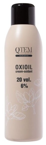 Крем-оксидант универсальный Qtem Color Service Oxioil 6%, 1 л