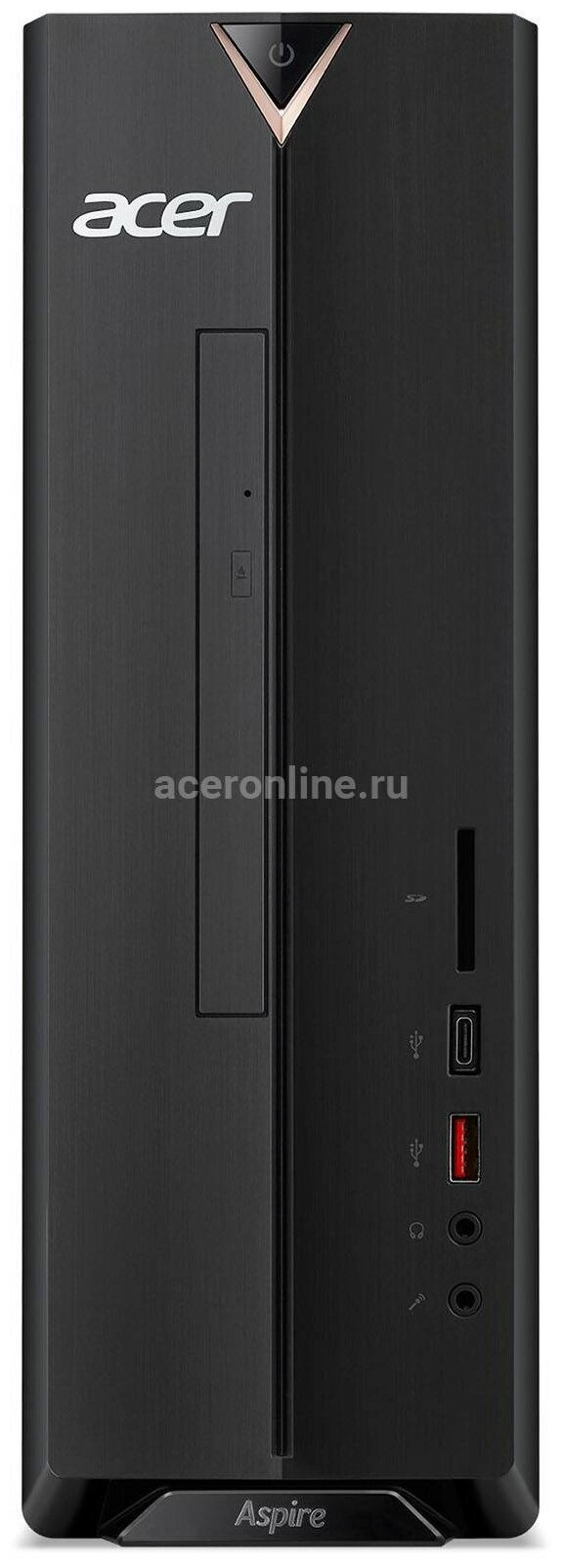 Acer Aspire XC-1660 [DT.BGWER.007] SFF Black {i3-10105/8Gb/1Tb+256Gb SSD/DOS}