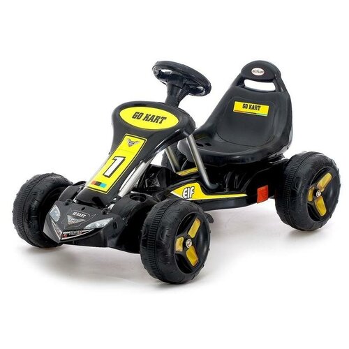 Веломобиль КНР Go kart цвет черный 5698033 11964₽