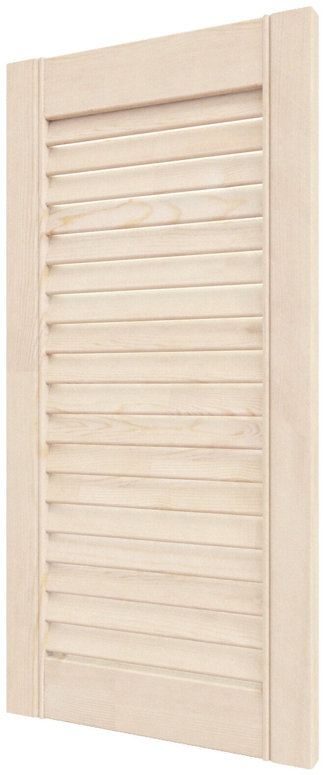 Дверь жалюзийная деревянная 294х605мм, сосна сорт Экстра / Дверца ...