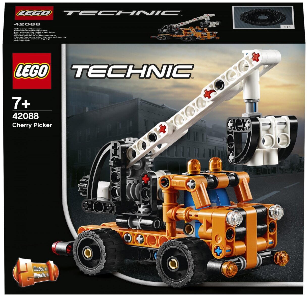 Lego Technic 42088 Ремонтный автокран Конструктор - фото №1