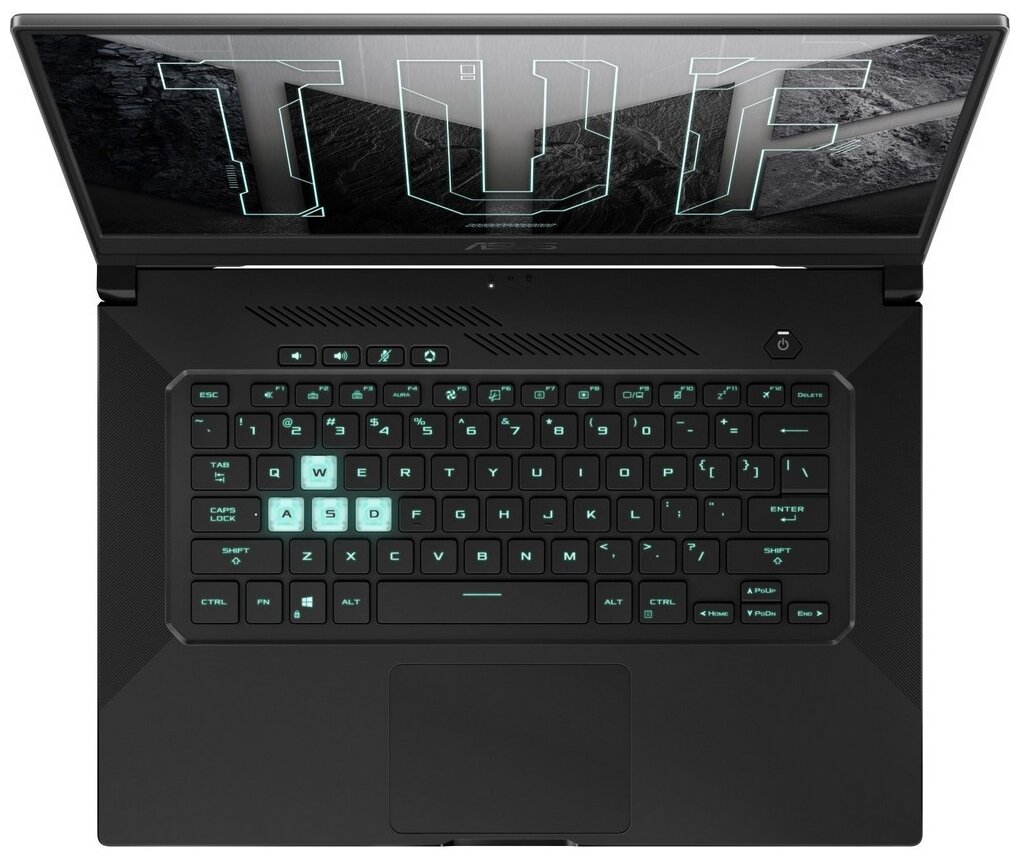 Ноутбук ASUS TUF Gaming FX516PC-HN003 90NR05U1-M01690 Eclipse Grey 156 FHD 144Hz i5-11300H16Gb512Gb SSDRTX3050 4GbDOS