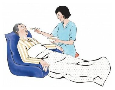 Кресло-подушка для усаживания больных непромокаемая (медицинский Далия)