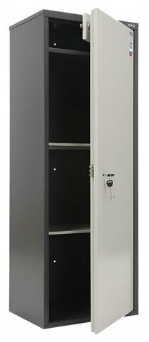 Шкаф металлический для документов AIKO "SL-125Т" графит, (в1252*ш460*г340мм;28кг), S10799130502