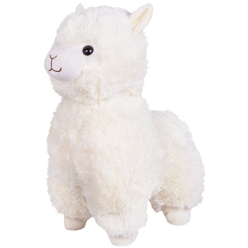 фото Мягкая игрушка fancy альпака, 38 см, белый