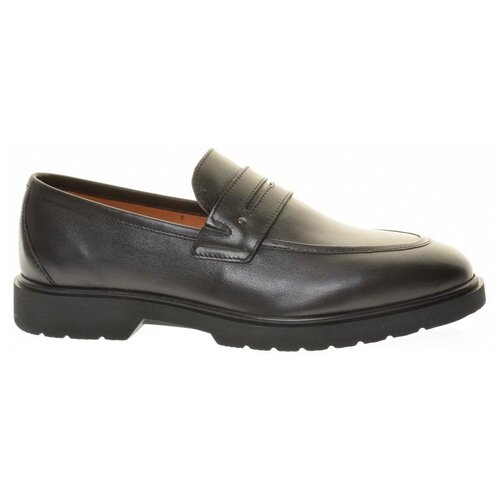 Лоферы Roberto Ronetti мужские демисезонные, размер 41, цвет черный, артикул 126 1165 262