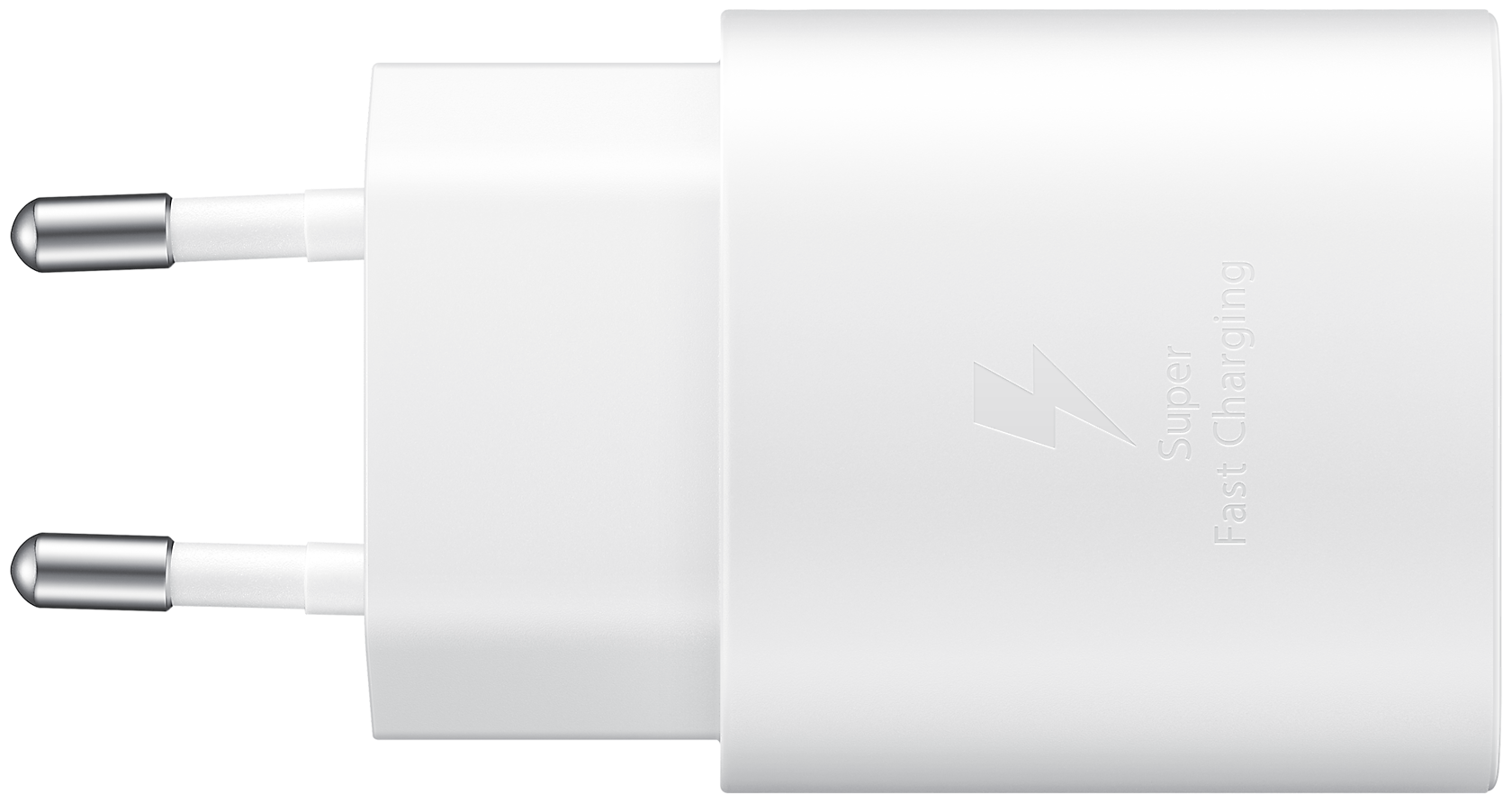 Сетевое зарядное устройство SAMSUNG , USB type-C, 3A, черный - фото №2