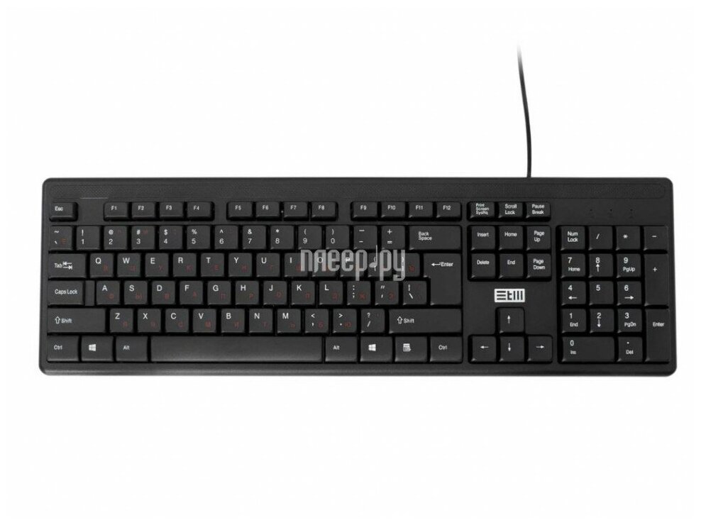 STM USB Keyboard WIRED STM 204C black