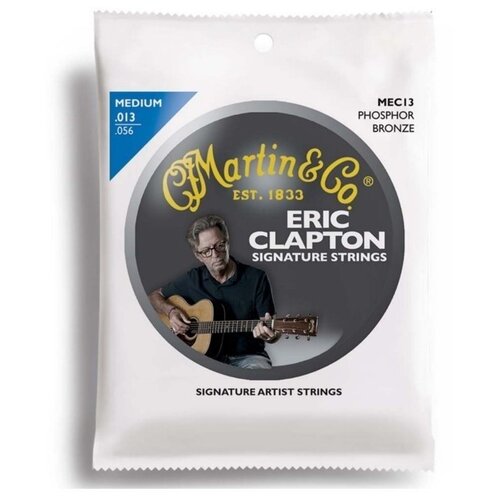 Струны для акустической гитары Eric Clapton 13-56 Martin 41MEC13