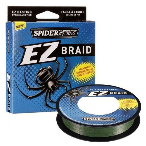 Леска плетеная SPIDERWIRE EZ Braid 0.17 100м зеленый 1152326